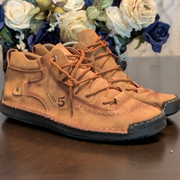 S7 ALCUBIEREE Leather Pressure Point Shoes - Picture 1 of 13